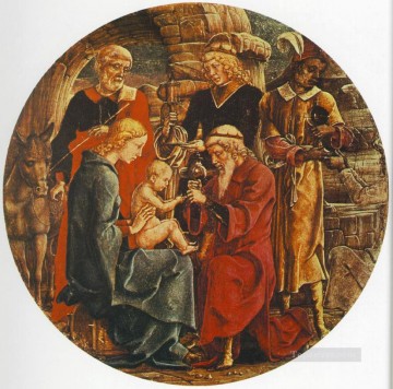Cosme Tura Painting - Adoration Of The magi Cosme Tura